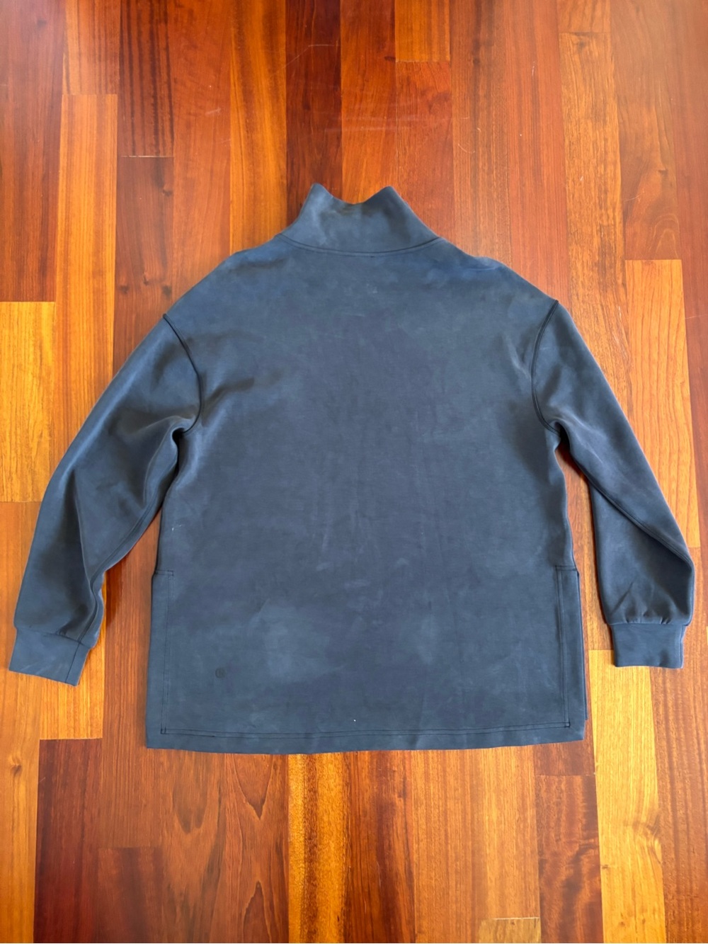 lululemon athletica Women's Charcoal Turtleneck Lined Sweatshirt
